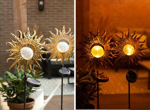 Dekoratyvinis šviestuvas 'Gold Sun' - Vaizdas 2