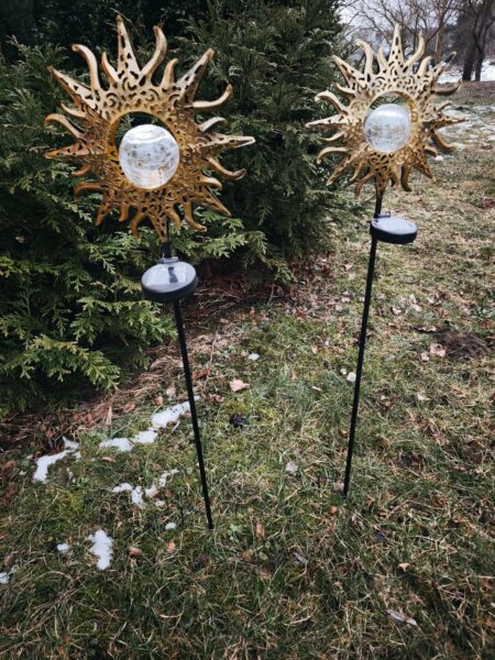 Dekoratyvinis šviestuvas 'Gold Sun' - Vaizdas 4