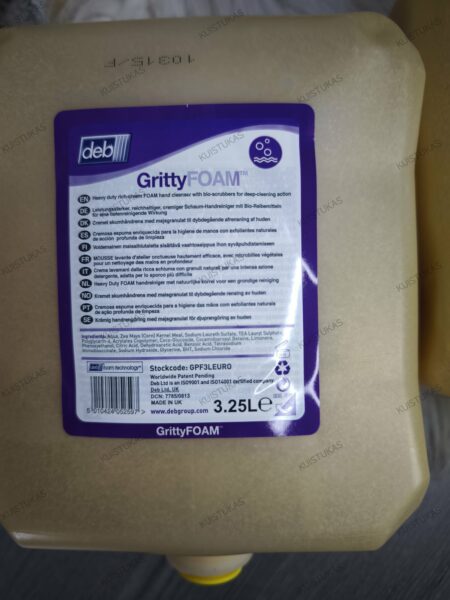 Putojantis rankų valiklis 'GrittyFOAM' - Vaizdas 4