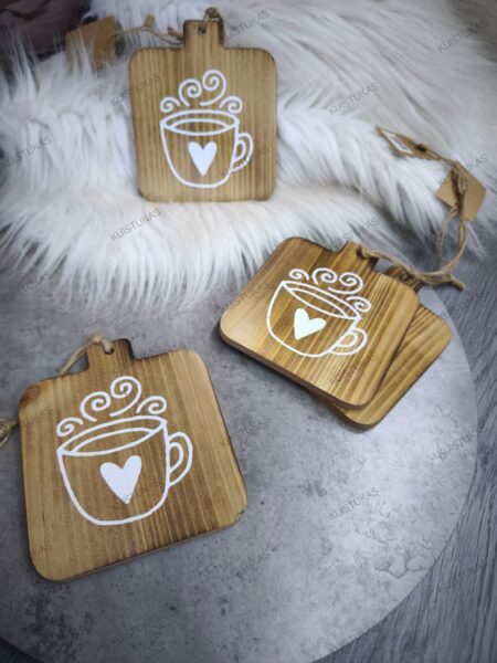 Padėkliukų rinkinys 'Coffee' - Vaizdas 2