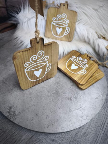Padėkliukų rinkinys 'Coffee' - Vaizdas 4