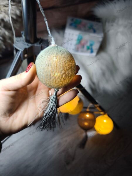 Dekoratyvinė girlianda 'Joly Tassel' - Vaizdas 4