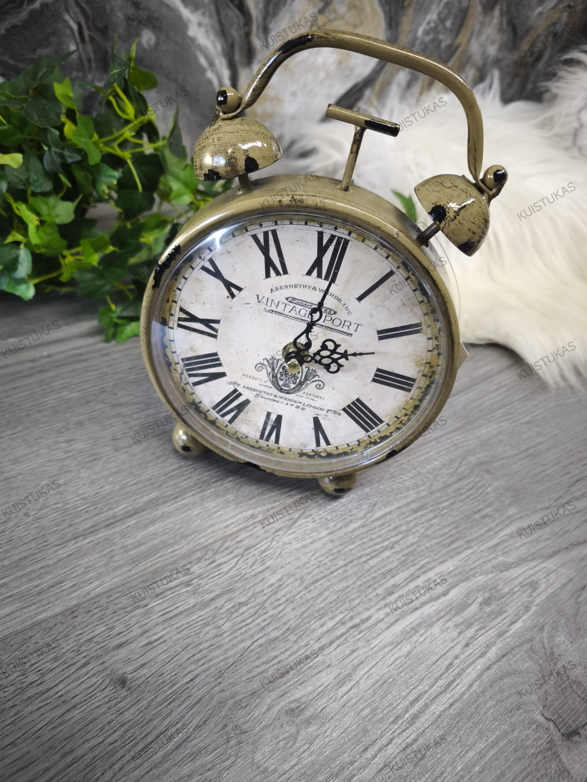 Nostalgiškas laikrodis 'Vintage Port' - Vaizdas 4