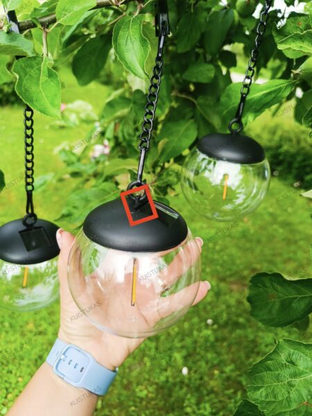 Pakabinami saulės šviestuvai 'Globe' - Vaizdas 3