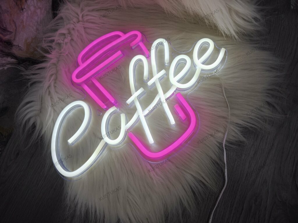 LED- 'Coffee'- užrašas
