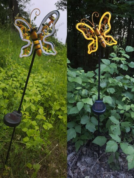 Dekoratyvinis saulės šviestuvas 'Linny butterfly' - Vaizdas 4