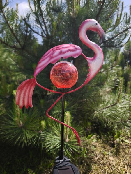 Dekoratyvinis saulės šviestuvas 'Flaming'
