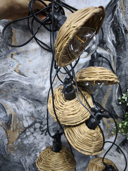 Dekoratyvinė girlianda 'Rattan Retro' - Vaizdas 6