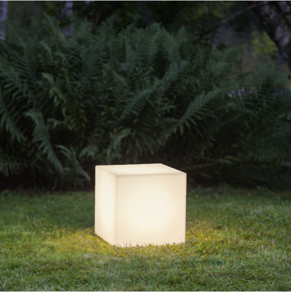 Šviečiantis dekoratyvinis kubas 'White Cube' - Vaizdas 5