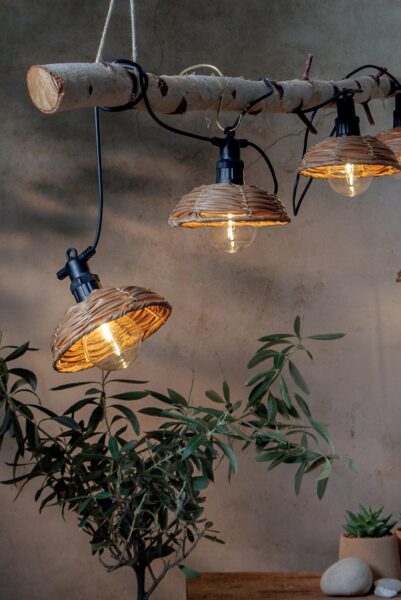 Dekoratyvinė girlianda 'Rattan Retro' - Vaizdas 3