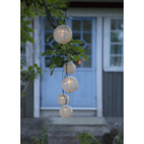 Dekoratyvinė- saulės -girlianda- 'Festival'-geltona