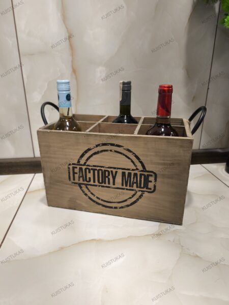 Medinė dėžė 'Factory Made'