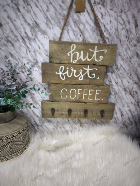 Universali kabykla 'But first coffee' - Vaizdas 2