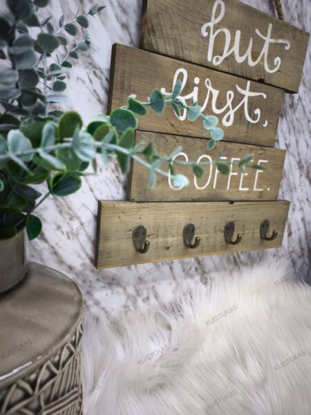Universali kabykla 'But first coffee' - Vaizdas 3
