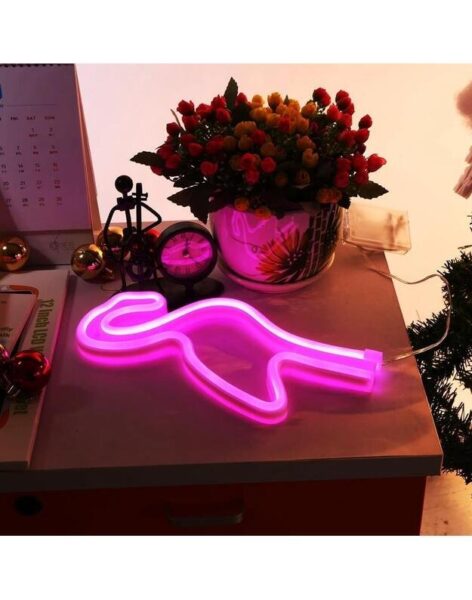 Dekoracija 'NeonFlamingo' - Vaizdas 5