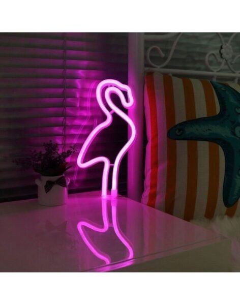 Dekoracija 'NeonFlamingo' - Vaizdas 4