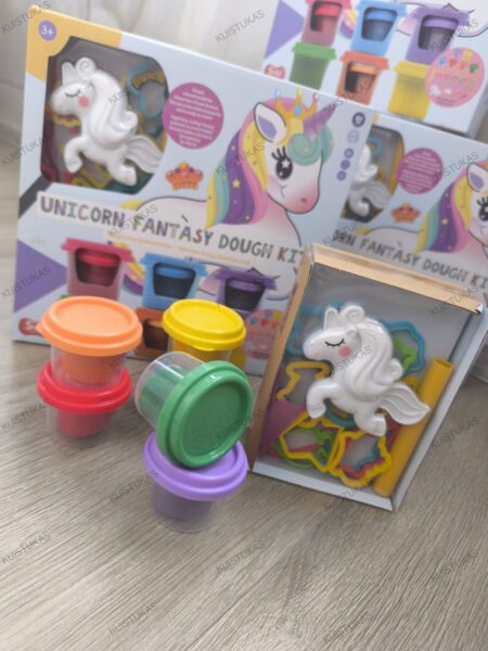 Modelino rinkinys 'Unicorn fantasy dough kit'