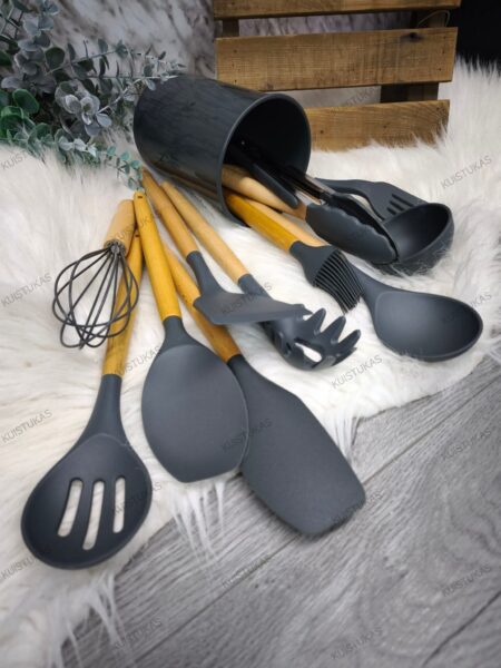Virtuvės įrankių rinkinys 'Kitchen cooking utensils' - Vaizdas 3