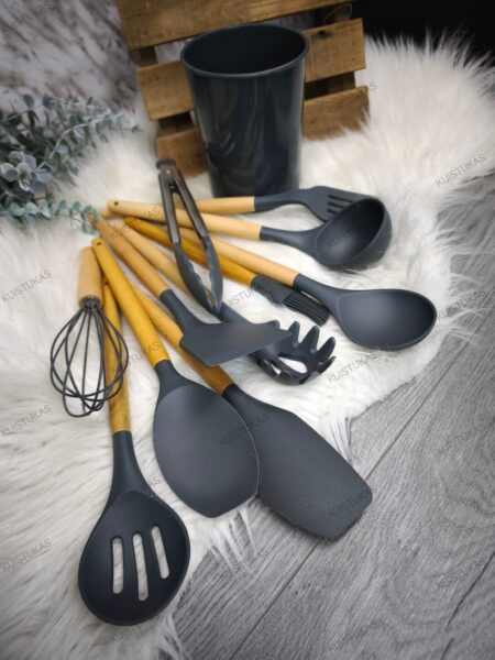 Virtuvės įrankių rinkinys 'Kitchen cooking utensils' - Vaizdas 4