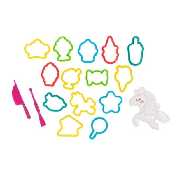 Modelino rinkinys 'Unicorn fantasy dough kit' - Vaizdas 6