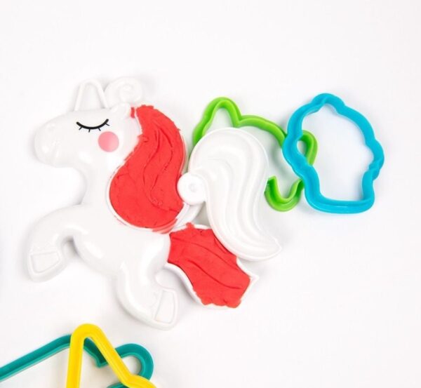Modelino rinkinys 'Unicorn fantasy dough kit' - Vaizdas 5