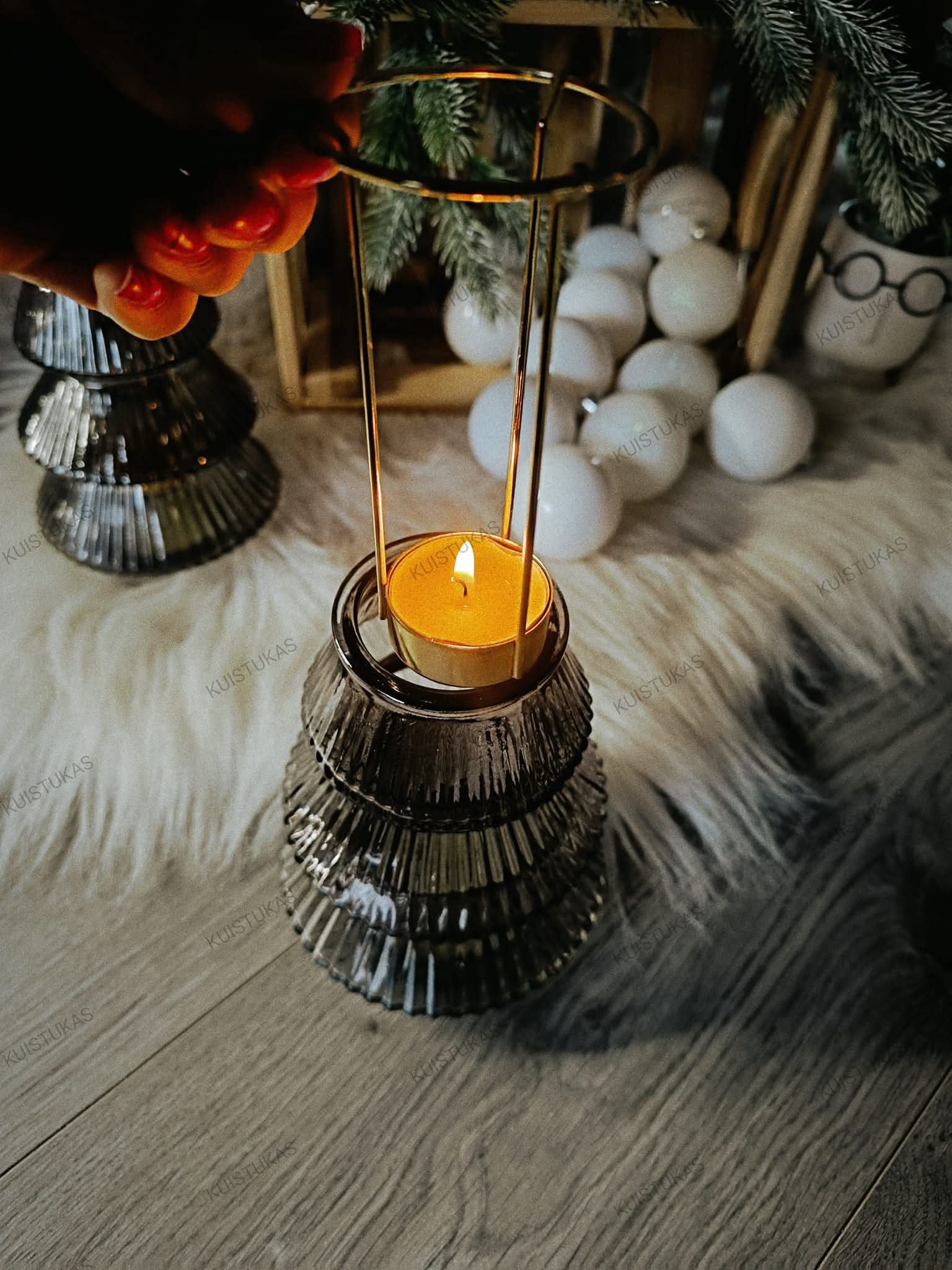 Žvakidė 'Šventinė šviesa' - Vaizdas 3