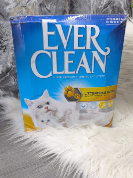 Ever Clean kačių kraikas 'Litterfree Paws' - Vaizdas 2