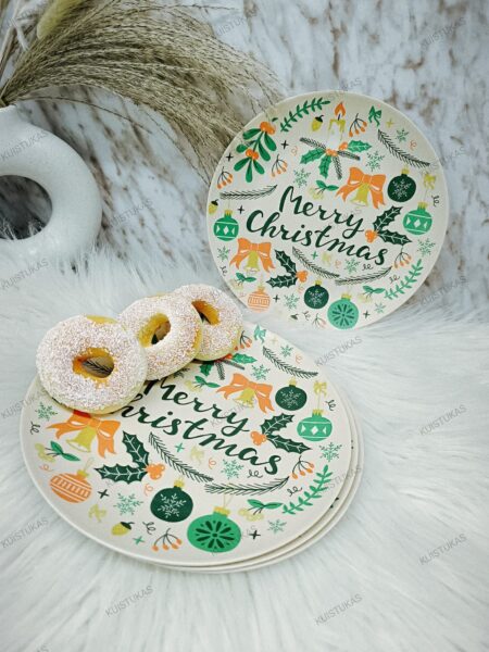 Lėkščių rinkinys 'Merry Chirstmas' - Vaizdas 3