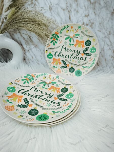 Lėkščių rinkinys 'Merry Chirstmas' - Vaizdas 2