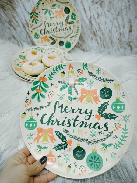 Lėkščių rinkinys 'Merry Chirstmas'
