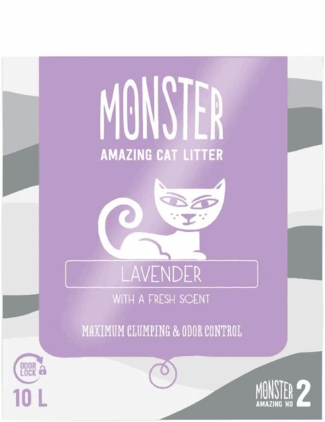 'Monster Amazing' kačių kraikas 'Lavender' - Vaizdas 2