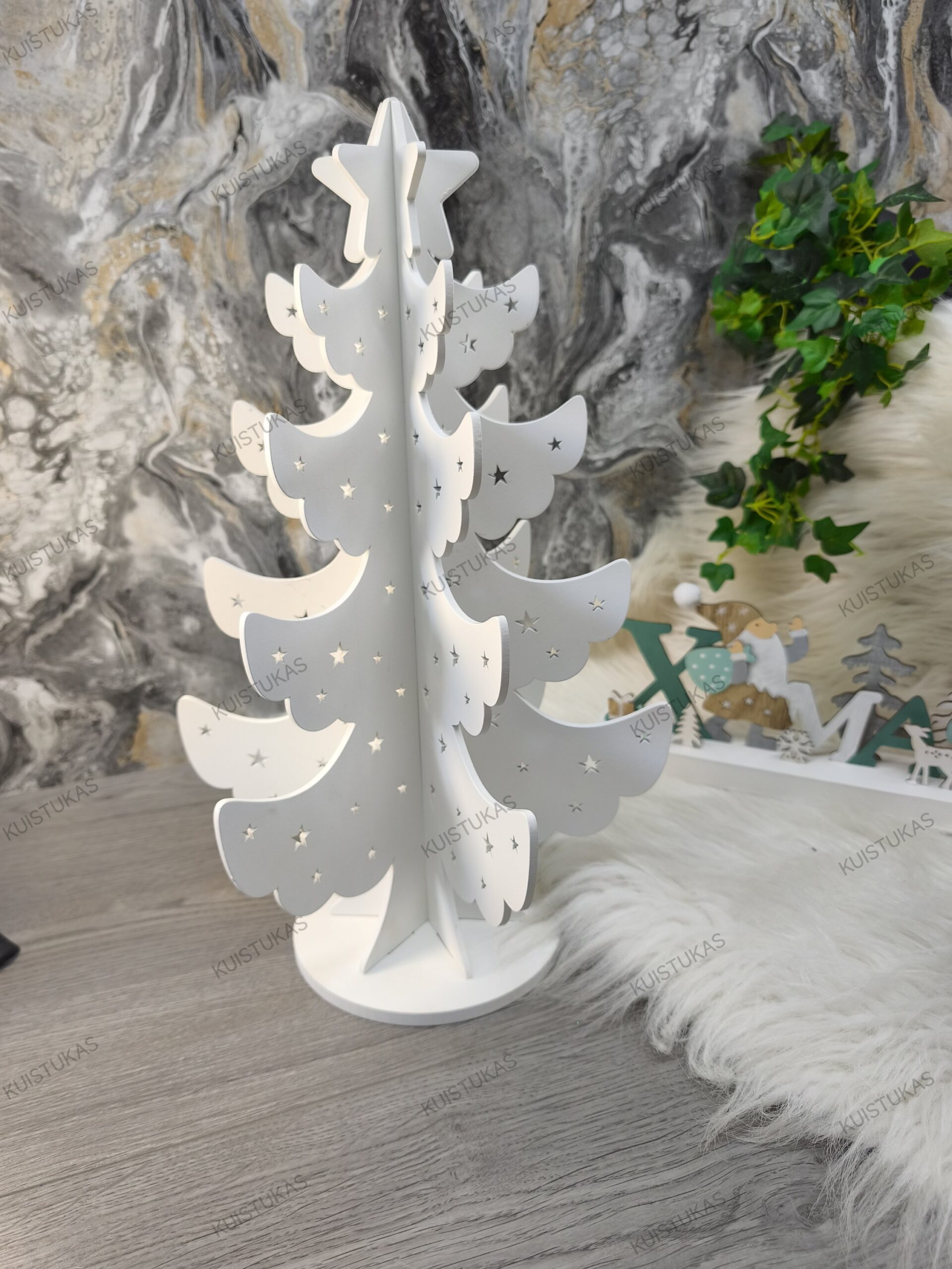 Medinė eglutė 'White Charm' - Vaizdas 2