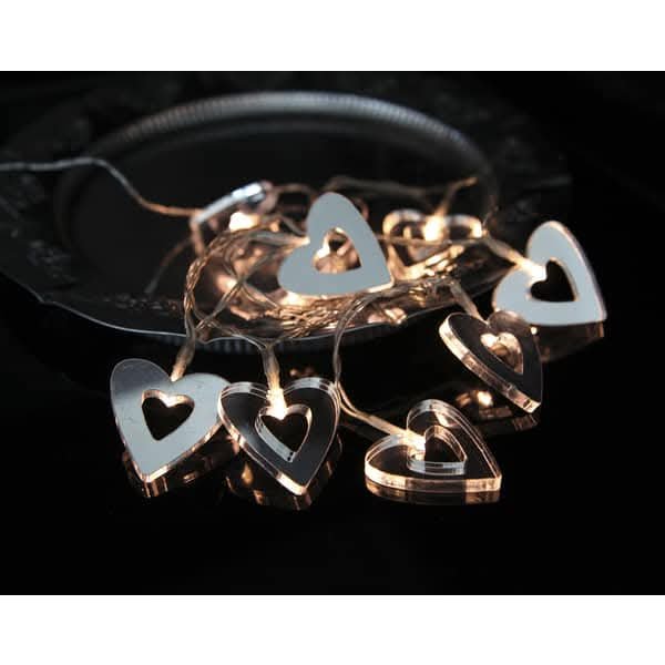 Dekoratyvinė girlianda 'Mirror heart' - Vaizdas 4