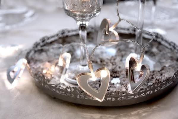 Dekoratyvinė girlianda 'Mirror heart' - Vaizdas 2