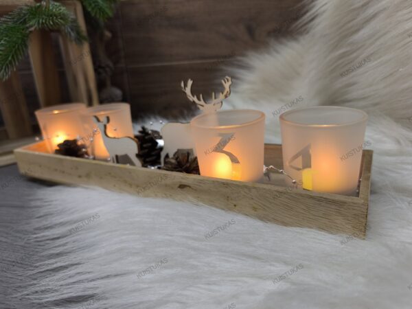 Žvakidė 'Tealight set' - Vaizdas 4