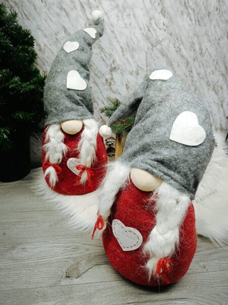Šventinė dekoracija 'Heart Gnomes'