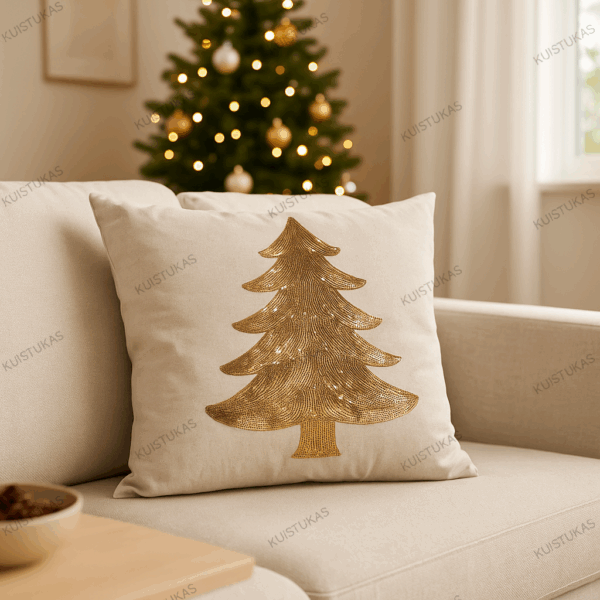 Dekoratyvinė pagalvė 'Golden Tree'