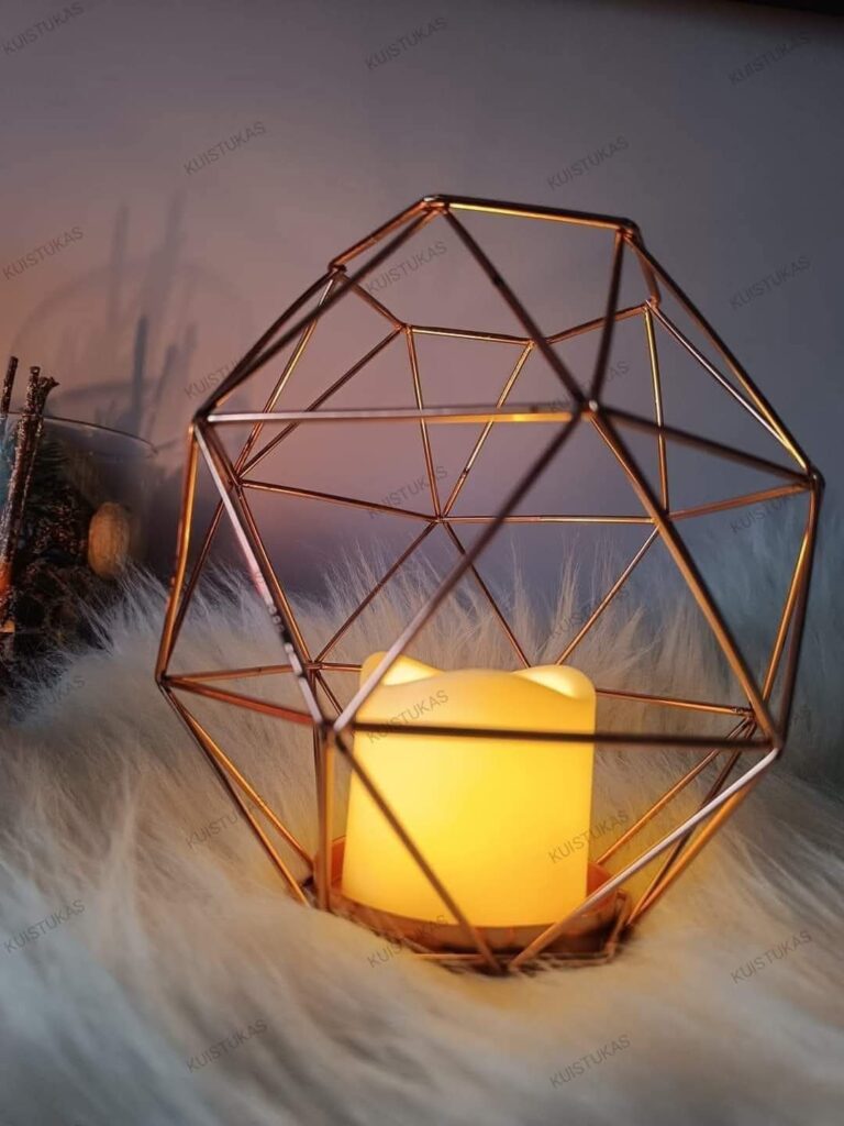 Žvakidė „Geometrinis spindesys