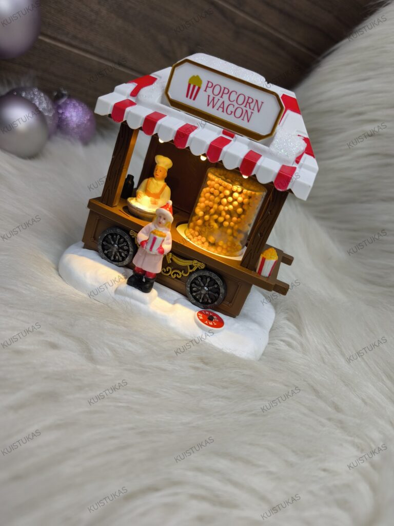 Kalėdinis miestelis „Popcorn Wagon
