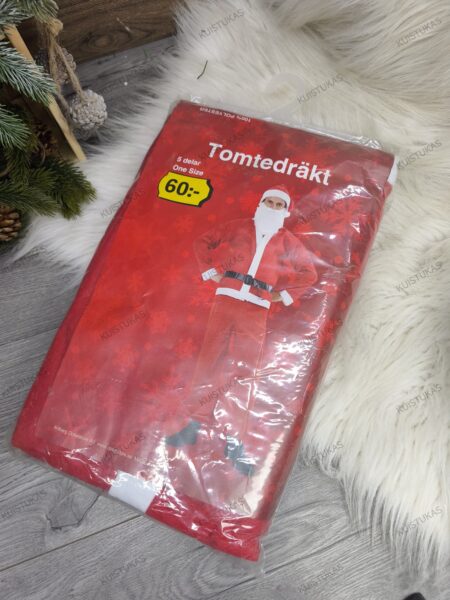Kalėdų senelio kostiumas 'Tomtedräkt' - Vaizdas 2