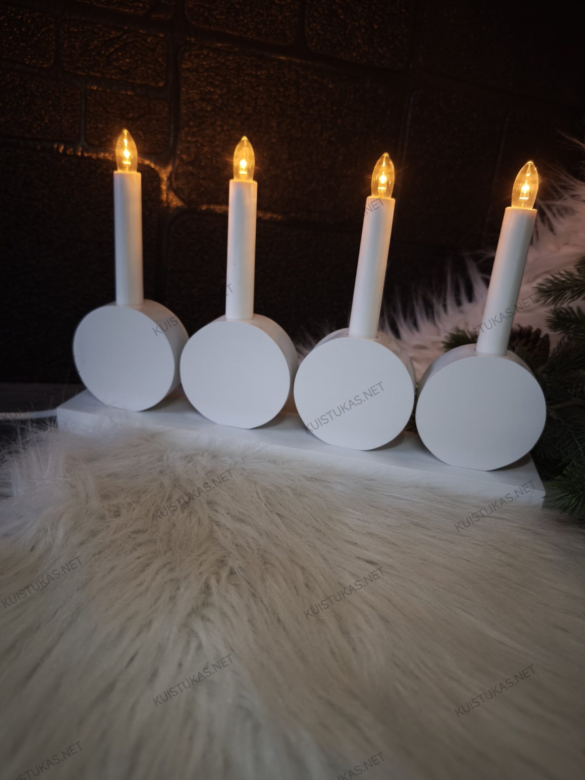 Žvakidė 'Bubble White' - Vaizdas 3