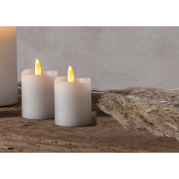 LED koloninių žvakių rinkinys 'Flamme' - Vaizdas 3