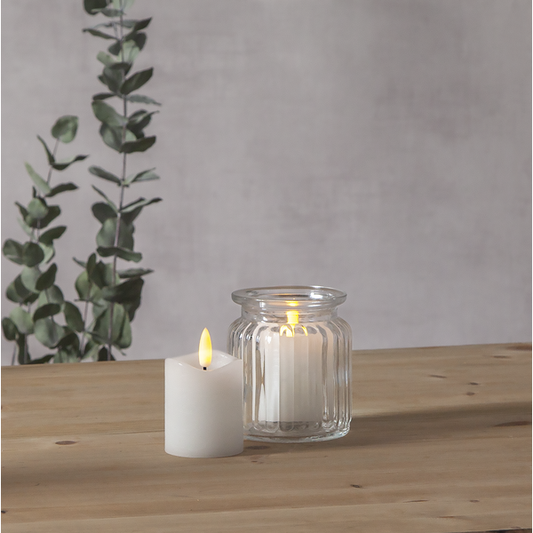 LED koloninių žvakių rinkinys 'Flamme' - Vaizdas 4