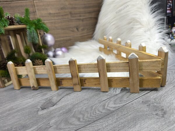 Dekoratyvinė tvorelė 'Wooden Fence' - Vaizdas 4