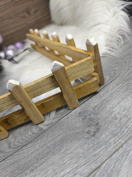Dekoratyvinė tvorelė 'Wooden Fence' - Vaizdas 5