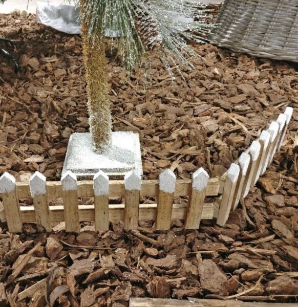 Dekoratyvinė tvorelė 'Wooden Fence'