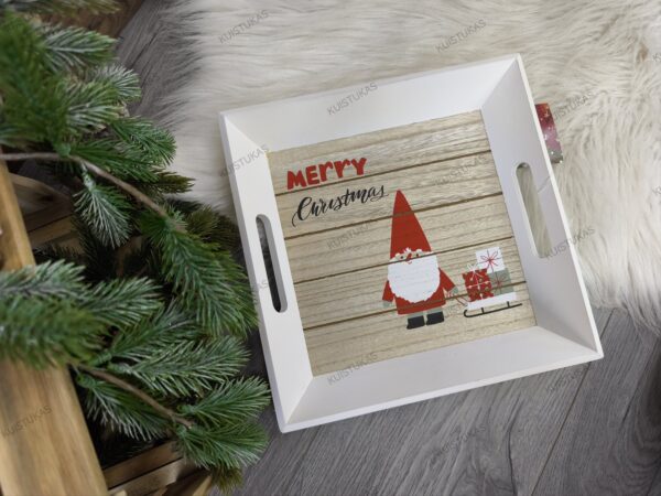 Mediniai padėklai 'Christmas Tray' - Vaizdas 6
