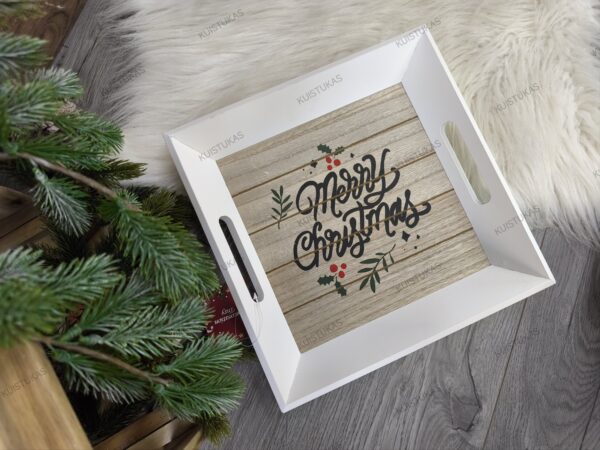 Mediniai padėklai 'Christmas Tray' - Vaizdas 4