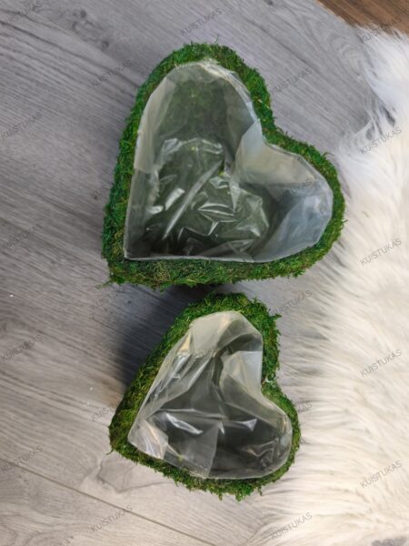 Dekoratyvinis vazonų komplektas 'Green Heart' - Vaizdas 3