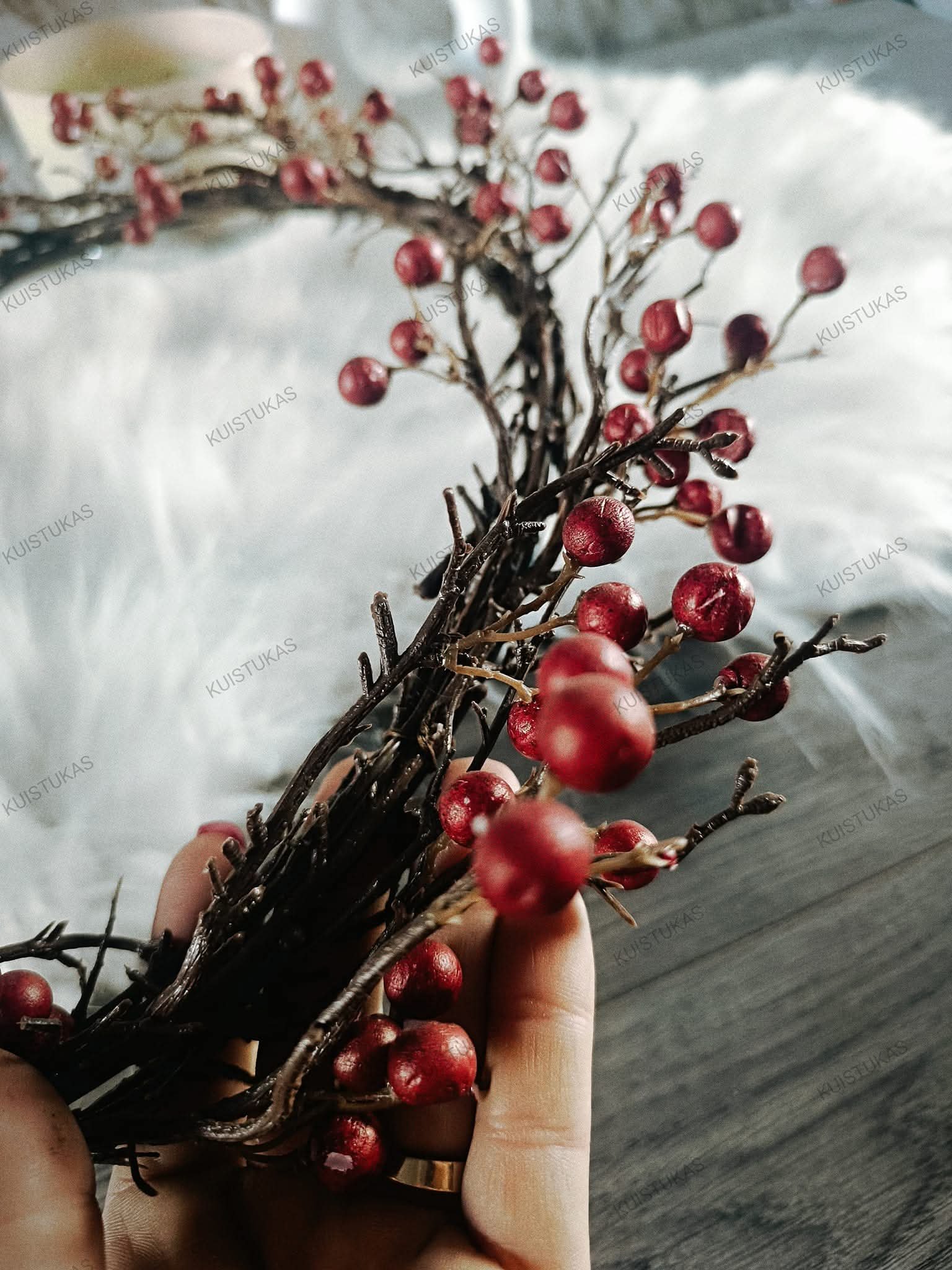 Vainikas 'Winter Berries' - Vaizdas 3